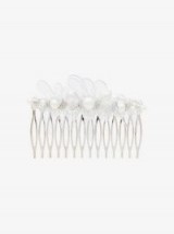 Simone Rocha Crystal And Pearl Comb / floral hair combs