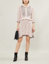 ZADIG&VOLTAIRE Raspail floral-print woven mini dress in petal