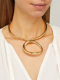 CHARLOTTE CHESNAIS Koi gold-vermeil necklace ~ contemporary accessory