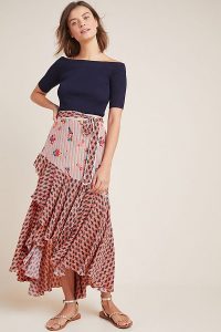 Bhanuni by Jyoti Casablanca Skirt ~ ruffled asymmetric hemline skirts