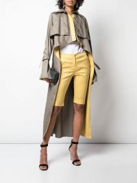 SILVIA TCHERASSI Sidney trench coat ~ chic high-low coats