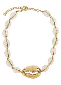 BAUBLEBAR Gold-plated shell necklace ~ inspired by the ocean