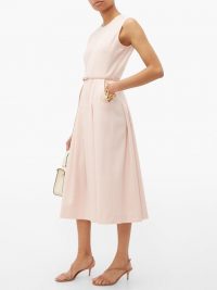 MAX MARA Mimma dress in light-pink ~ effortless summer style ~ pretty fit and flare