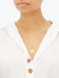 ALIGHIERI The Wandering Muse 24kt gold-plated necklace ~ luxe style jewellery