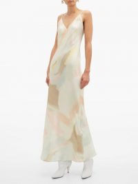 RAT & BOA Liberty pastel tie-dye slip dress