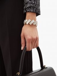 BALENCIAGA Evening crystal-embellished bracelet / glamorous bracelets