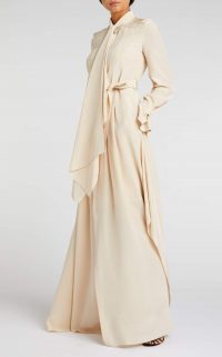 ROLAND MOURET VALETTA GOWN in Rose ~ fluid event gowns