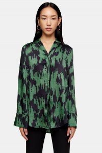 Ikat Print Shirt By Topshop Boutique