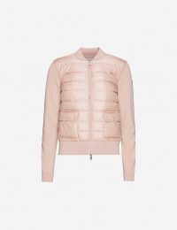 MONCLER Padded shell jacket in Pink