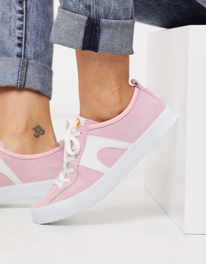 Camper Imar trainer in pink suede – girly trainers