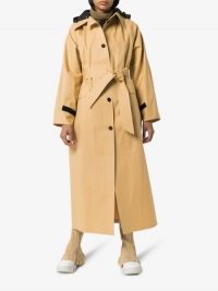 Kassl Editions Hooded Trench Coat