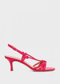 HOBBS BILLIE SANDAL PINK / strappy slingback sandals