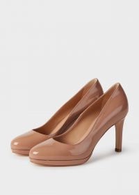 HOBBS JULIETTA COURT TOASTED ALMOND / shiny patent courts