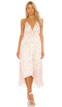 Tularosa Seraphine Dress Spring Pink Floral