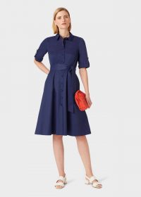 HOBBS TYRA DRESS FRENCH BLUE / classic fit and flare