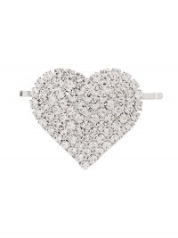 ALESSANDRA RICH crystal heart hair slide ~ hearts ~ accessories