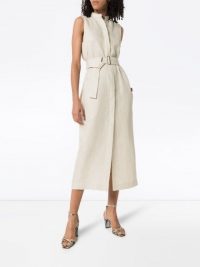 BONDI BORN Utility belted midi dress ~ effortless style summer clothing