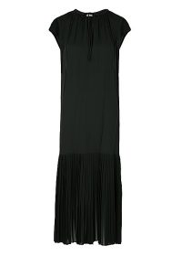 BY MALENE BIRGER Solomon black panelled maxi dress