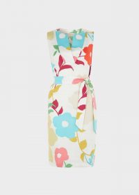 HOBBS LINEN DARIA DRESS / sleeveless floral dresses