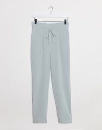 Miss Selfridge drawstring jogger in sage green