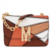 MOSCHINO Chain Shoulder Bag Fantasy Print