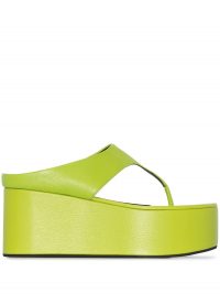 SIMON MILLER 75mm platform sandals ~ bright plaforms