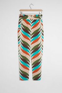 Hutch Raven Printed-Tapered Trousers ~ multicoloured summer pants