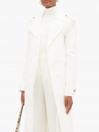 BOTTEGA VENETA Belted cotton trench coat