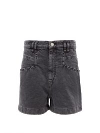 ISABEL MARANT Esquia high-rise denim shorts