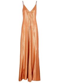 FORTE_FORTE Mozaik satin-jacquard maxi dress ~ event glamour