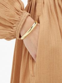 AURÉLIE BIDERMANN Maria 18kt gold-plated bracelet ~ simple bangles ~ modern bracelets