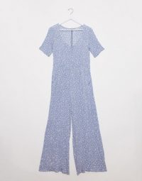 Pimkie floral jumpsuit in light blue / floaty summer jumpsuits