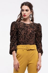 Anthropologie Joplin Puff-Sleeved Top