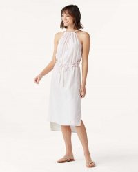 SPLENDID Falmouth Dress Oechid Tint | effortless summer style fashion | hi-low hemline