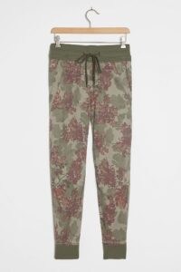 ANTHROPOLOGIE Kallie Joggers Moss / green drawstring jogging bottoms