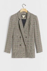 Maeve Jayde Oversized Blazer ~ wardrobe essentials ~ contemporary classics ~ checked jackets