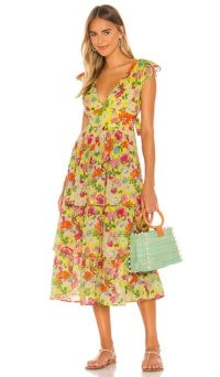 Banjanan Sierrea Dress in Fiesta Buttercup