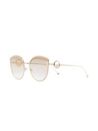Fendi Eyewear F is Fendi cat-eye sunglasses | glamorous eyewear