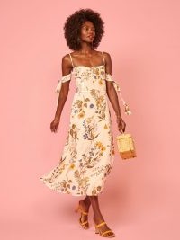 REFORMATION Mimosa Dress Frolic