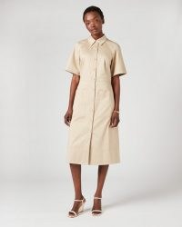 JIGSAW UTILITY TRENCH DRESS / utilitarian dresses