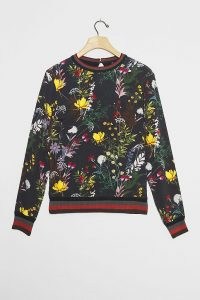 Bl-nk Fleurise Jumper / black floral jumpers