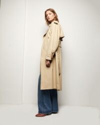 NILI LOTAN TANNER TRENCH COAT | belted coats for autumn