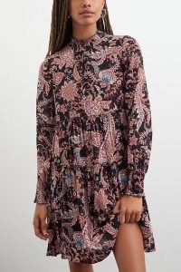 Anthropologie Cady Tiered Tunic Dress