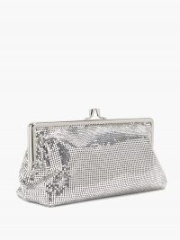 PACO RABANNE Pixel 1969 mini chainmail clutch ~ glamorous chain mail evening bags ~ party glamour ~ glamorous vintage style accessories