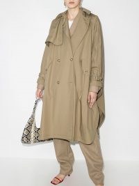 Stella McCartney Alexa trench-style cape | stylish loose fit coats