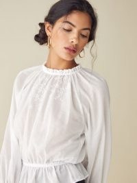 REFORMATION Dickinson Top ~ romantic look tops