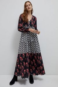 Nikasha Leda Maxi Dress / mixed print dresses