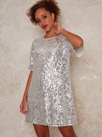 Chi Chi Darcie Dress ~ sparkly shift dresses