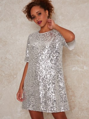 Chi Chi Darcie Dress ~ sparkly shift dresses