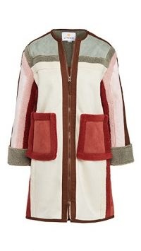 L.F. Markey Heath Colorblocked Coat ~ colour block winter coats